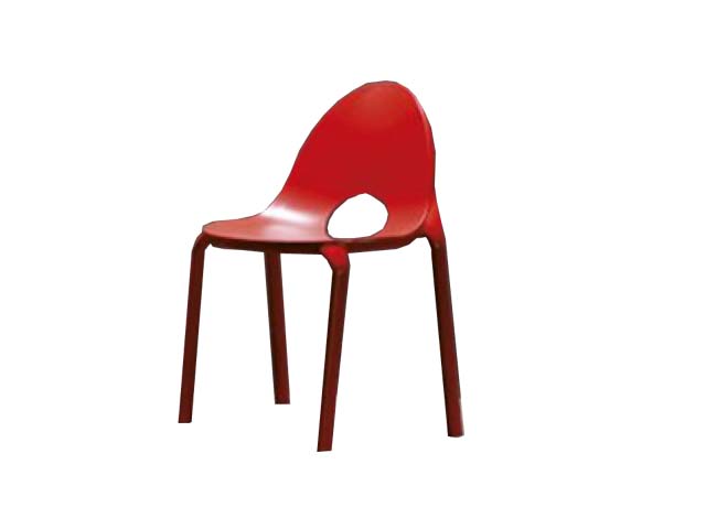 silla-drop-apilable-roja