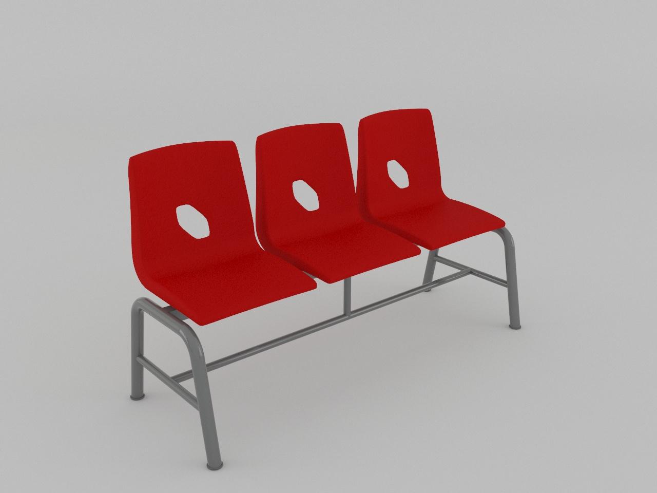 tandem-ligero-concha-plastica-3-plazas-concha-roja